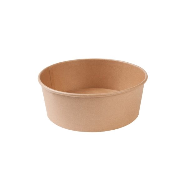 Paper Bowl Kraft 1300ML X300Pcs