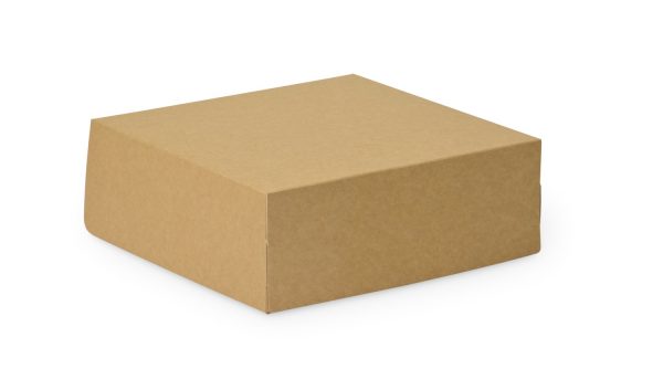 Cake Box Easy Large 30-30-10 Kraft Brown X150P