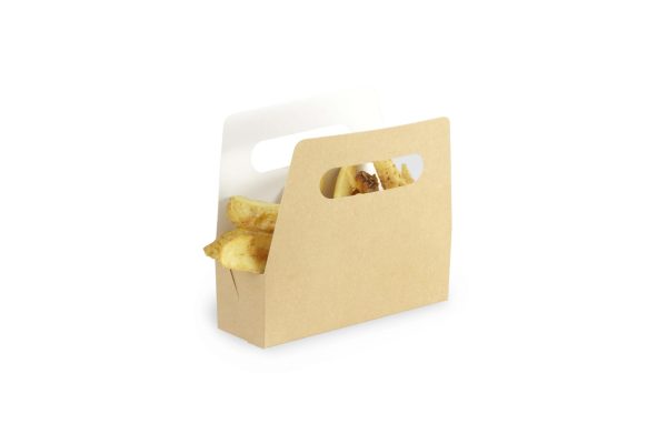 Fry Box Basket Kraft - Image 2