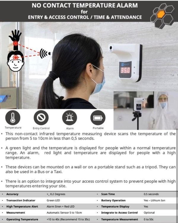 GP-100 Forehead -Hand Palm temperature sensor - Image 4