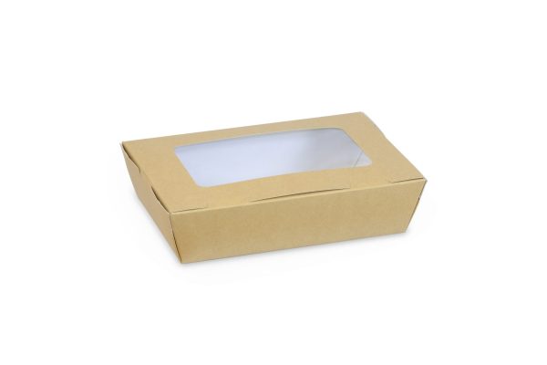Lunch Box Window Small Kraft X160P