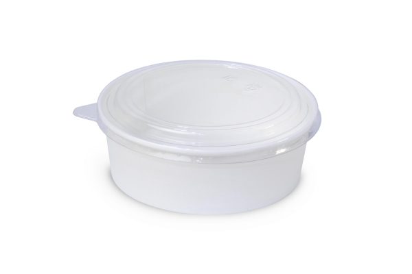Paper Bowl White 1100 ML  X300Pcs