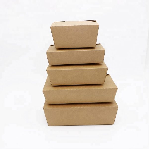 Take Out Box 1400 ML Brown Kraft X200P - Image 3