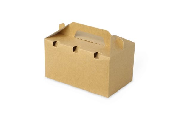 Take Out Handle Large Kraft X200P