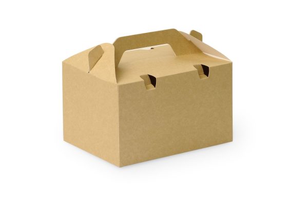 Take Out Handle Medium Kraft X225P